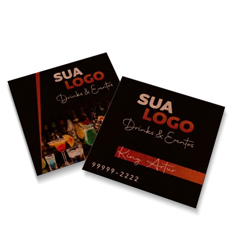 CARTÕES DUPLO KRAFT 250G SEM VERNIZ