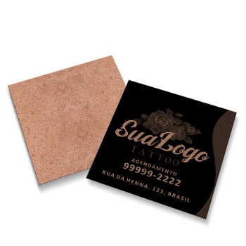 CARTÕES DUPLO KRAFT 250G SEM VERNIZ Preto e branco frente - 250 un.