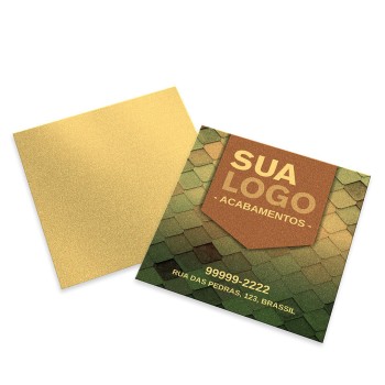 CARTÕES DUPLO PAPÉIS ESPECIAIS GOLD MASTER 300G SEM VERNIZ Colorido frente - 250 un.