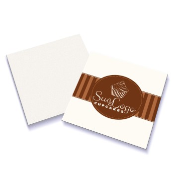 CARTÕES DUPLO SUPREMO 250G SEM VERNIZ Colorido frente - 100 un.