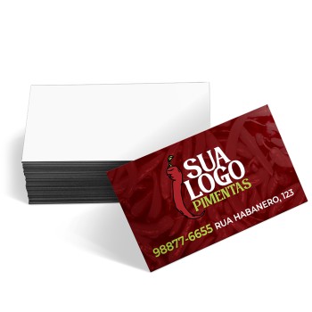 CARTÕES FIDELIDADE COUCHÊ 275G SEM VERNIZ Colorido frente - 250 un.