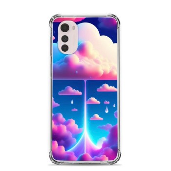 CAPAS PARA CELULAR MOTOROLA LINHA MOTO E MOTO E32 Colorido frente - 5 un.