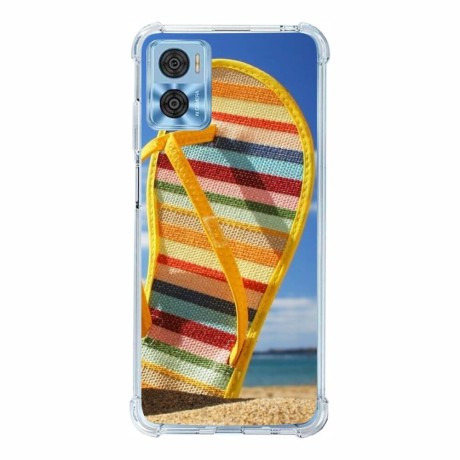 CAPAS PARA CELULAR MOTOROLA LINHA MOTO E MOTO E13 Colorido frente - 5 un.