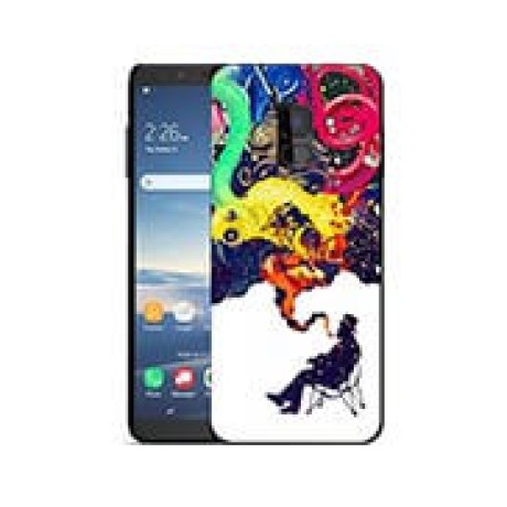 CELULAR E ACESSÓRIOS CAPAS PARA CELULAR SAMSUNG LINHA GALAXY A GALAXY A8 PLUS Colorido frente - 25 un.