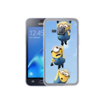 CAPAS PARA CELULAR SAMSUNG LINHA GALAXY J GALAXY J1 2015 Colorido frente - 10 un.