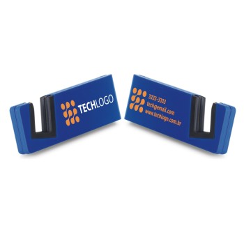 CELULAR E ACESSÓRIOS SUPORTE DE CELULAR E TABLET AZUL Colorido frente e verso - 1 un.