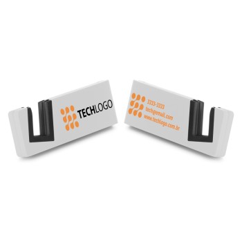 CELULAR E ACESSÓRIOS SUPORTE DE CELULAR E TABLET BRANCO Colorido frente e verso - 1 un.