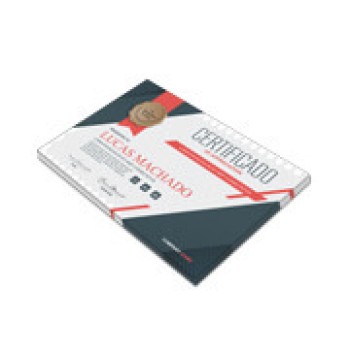 CERTIFICADOS 300X210MM APERGAMINHADO 240G Colorido frente - 10 un.
