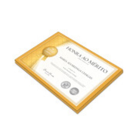 CERTIFICADOS 300X210MM APERGAMINHADO 240G Colorido frente - 20 un.
