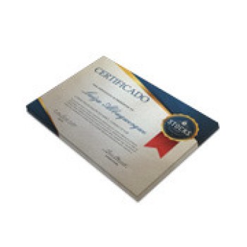 CERTIFICADOS 300X210MM PERO PLUS 300G SEM VERNIZ Colorido frente - 100 un.