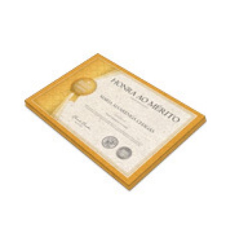 CERTIFICADOS 300X210MM RECICLATO 250G Colorido frente - 20 un.
