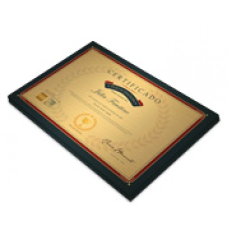 CERTIFICADOS 420X300MM GOLD MASTER 300G Colorido frente - 25 un.