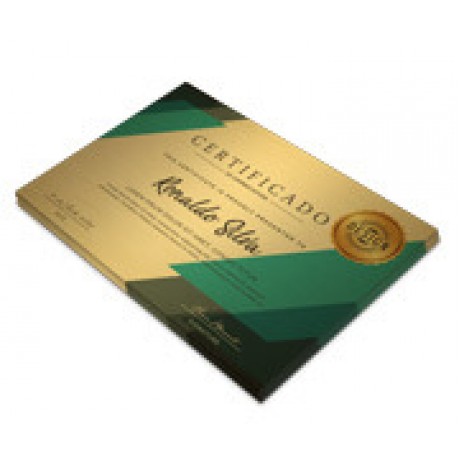 CERTIFICADOS 420X300MM GOLD MASTER 300G Colorido frente - 1 un.