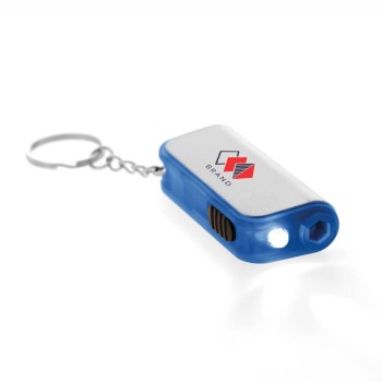 ABRIDORES E CHAVEIROS CHAVEIROS COM LED MODELO GOBO COM FERRAMENTA AZUL Colorido frente - 50 un.