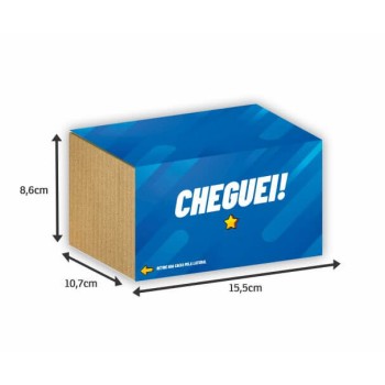 COBRE CAIXAS COUCHÊ 115G PARA 250 CARTÕES 406X145MM Colorido frente - 50 un.