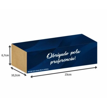 COBRE CAIXAS COUCHÊ 115G PARA 500 CARTÕES 360X225MM Colorido frente - 100 un.