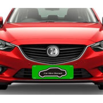 COBRE PLACA PARA CARROS PVC PREMIUM 0,50MM Colorido frente - 50 un.