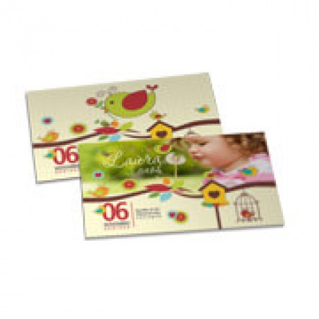 CONVITES BÁSICO COUCHÊ 275G LAM FOSCA E HOTSTAMPING 153X91 Colorido frente e verso - 250 un.