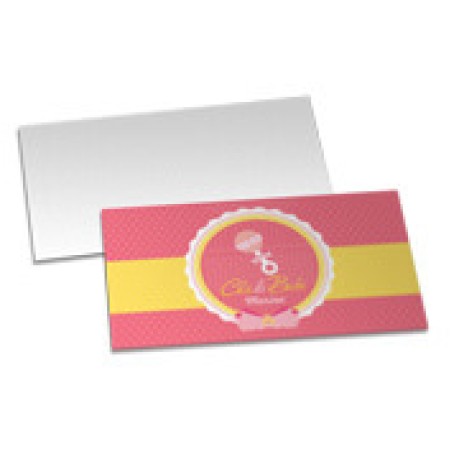 CONVITES BÁSICO COUCHÊ 300G LAMINAÇÃO FOSCA LAM FOSCA FRENTE 182X102MM Colorido frente - 50 un.