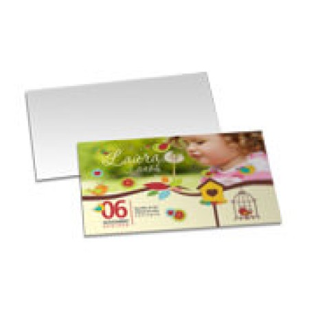 CONVITES BÁSICO COUCHÊ 300G SEM LAMINAÇÃO E SEM VERNIZ UV SEM VERNIZ 153X91MM Colorido frente - 250 un.