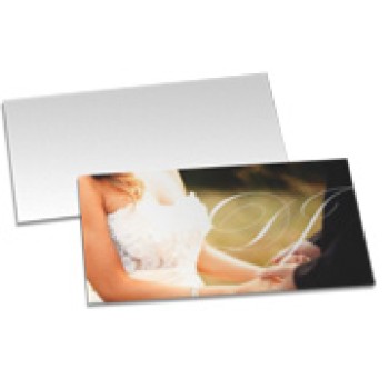 CONVITES BÁSICO COUCHÊ 300G SEM LAMINAÇÃO E SEM VERNIZ UV SEM VERNIZ 273X153MM Colorido frente - 50 un.