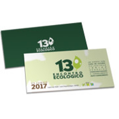 CONVITES BÁSICO COUCHÊ 300G SEM LAMINAÇÃO E SEM VERNIZ UV SEM VERNIZ 273X153MM Colorido frente e verso - 100 un.