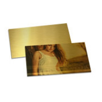 CONVITES BÁSICO GOLD MASTER 300G 153X91MM Colorido frente - 50 un.