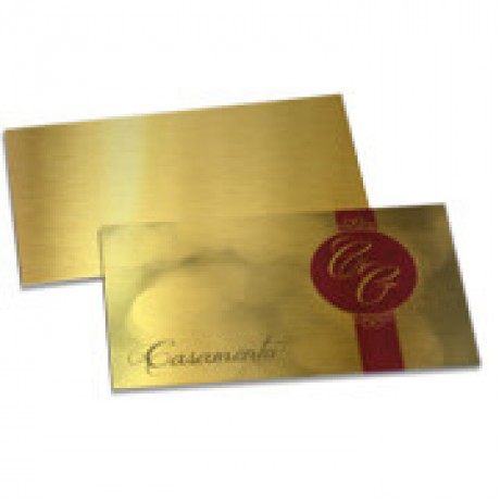 CONVITES BÁSICO GOLD MASTER 300G 273X153MM Colorido frente - 250 un.