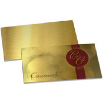 CONVITES BÁSICO GOLD MASTER 300G 273X153MM Colorido frente - 250 un.