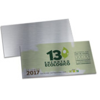 CONVITES BÁSICO SILVER LUX 300G 273X153MM