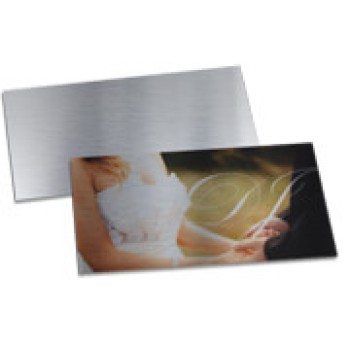 CONVITES BÁSICO SILVER LUX 300G 273X153MM Colorido frente - 50 un.