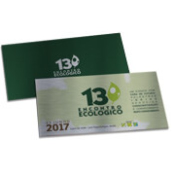 CONVITES BÁSICO SILVER LUX 300G 273X153MM