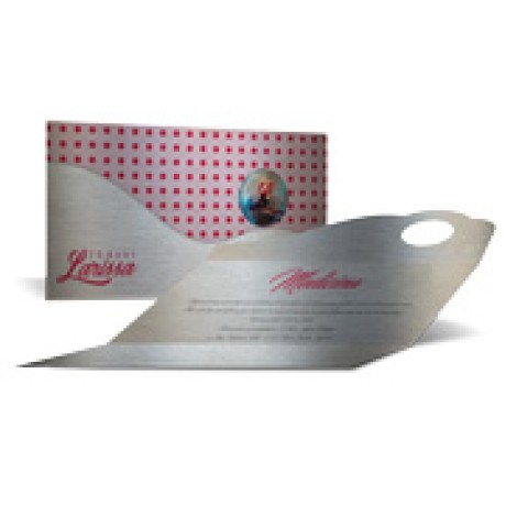 CONVITES CLÁSSICO SILVER LUX 300G SEM VERNIZ Colorido frente e verso - 250 un.