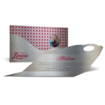 CONVITES CLÁSSICO SILVER LUX 300G SEM VERNIZ