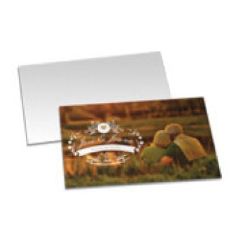 CONVITES FOTOGRÁFICOS PAPEL 210G COM VERNIZ UV TOTAL 150X100MM Colorido frente - 100 un.