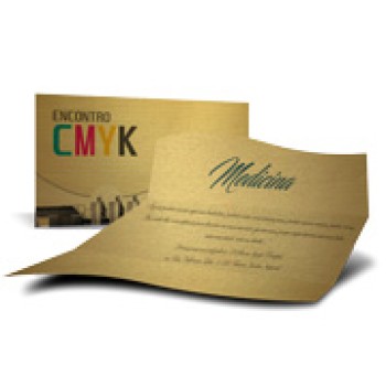 CONVITES REALEZA GOLD MASTER 300G SEM VERNIZ