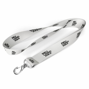 CORDÕES CORDÃO COM ARGOLA OU MOSQUETÃO CORDÃO 15 MM 825X22MM Colorido frente e verso - 60 un.