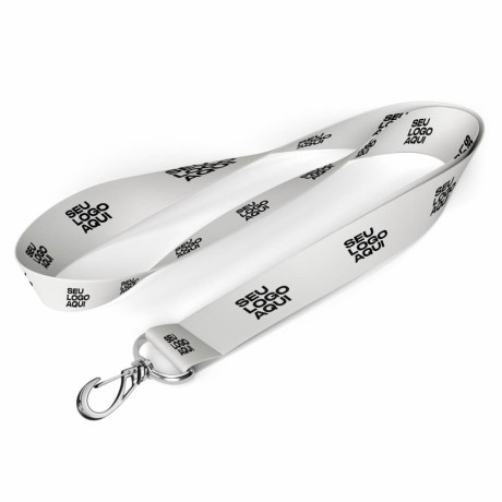 CORDÕES CORDÃO COM ARGOLA OU MOSQUETÃO CORDÃO 15 MM 825X22MM Colorido frente e verso - 60 un.