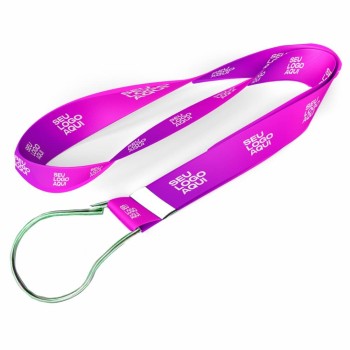 CORDÕES CORDÃO TIRANTE COM CLIP PERA CORDÃO 20MM 1200X25MM Colorido frente e verso - 5 un.