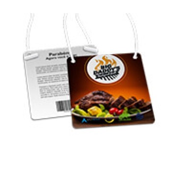 CREDENCIAIS COUCHÊ 250G VERNIZ UV TOTAL FRENTE COM CORDÃO OU CLIP JACARÉ 90X98MM Colorido frente e preto e branco verso - 500 un.