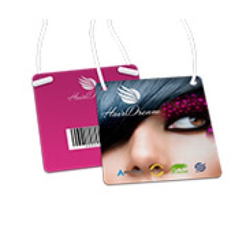 CREDENCIAIS COUCHÊ 300G VERNIZ UV TOTAL FRENTE COM CORDÃO OU CLIP JACARÉ 90X98MM Colorido frente e verso - 25 un.
