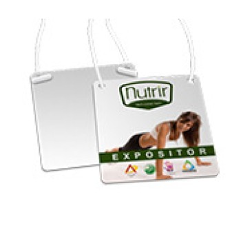 CREDENCIAIS COUCHÊ 300G VERNIZ UV TOTAL FRENTE COM CORDÃO SEM CLIP JACARÉ 90X98MM Colorido frente - 2000 un.