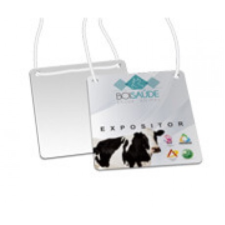 CREDENCIAIS PVC PREMIUM 0,50MM VERNIZ UV TOTAL FRENTE 91X102MM Colorido frente - 96 un.