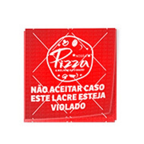 DELIVERY ADESIVO LACRE DE SEGURANÇA ADESIVO PAPEL 80G QUADRADO 45X45MM Colorido frente - 140 un.