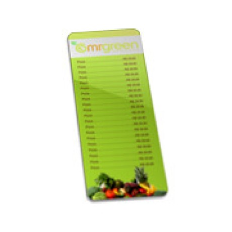 DELIVERY CARDÁPIO PVC PREMIUM 0,50MM 115X310MM Colorido frente - 99 un.