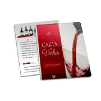 DELIVERY CARDÁPIO PVC PREMIUM 0,50MM 150X210MM