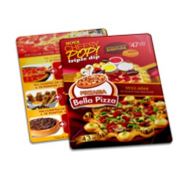 DELIVERY CARDÁPIO PVC PREMIUM 0,50MM 210X300MM