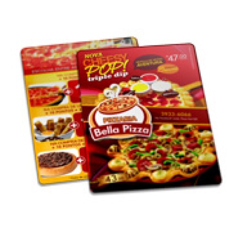DELIVERY CARDÁPIO PVC PREMIUM 0,50MM 210X300MM