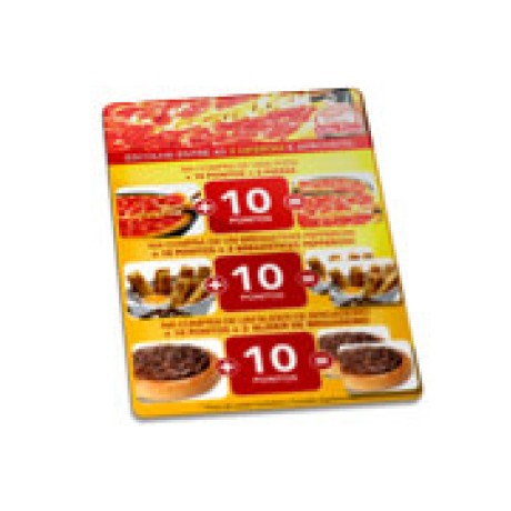 DELIVERY CARDÁPIO PVC PREMIUM 0,50MM 210X300MM Colorido frente - 2 un.