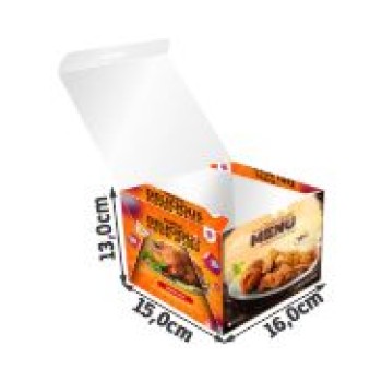 DELIVERY EMBALAGENS PARA DELIVERY DUPLEX 320G HAMBURGUER E SANDUICHES GRANDE Colorido frente - 3000 un.